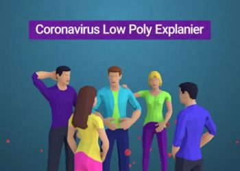 Corona Virus Explainer (Low Poly Style)