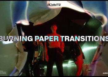 AcidBite - Burning Paper Transitions