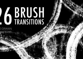 VideoHive 26 Brush Transitions Pack 42763634