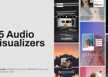 VideoHive Instagram Audio Visualizers Stories and Posts 40304498