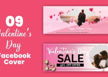 VideoHive Valentine Sale Offer Facebook Cover 35758596