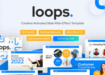 VideoHive Loops Creative Multipurpose Video Display After Effect Template 43396001
