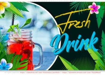 VideoHive Fresh And Healthy Drinks 44930555