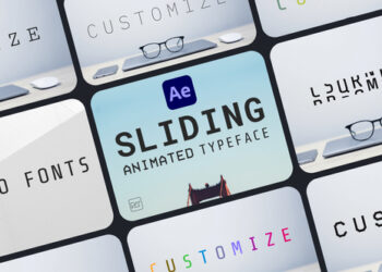VideoHive Sliding Animated Typeface For After Effects 45775934