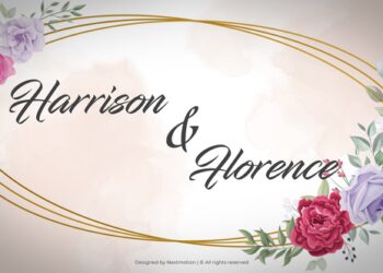 VideoHive Floral & Watercolor Wedding Invitation 2.0 45525205