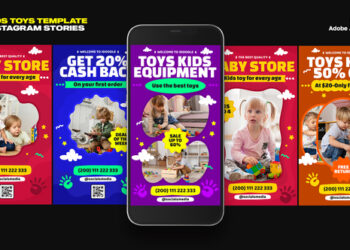 VideoHive Kids Toys Instagram Stories 46043314