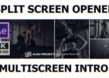 VideoHive Split Screen Opener - Multiscreen Intro - Promo 47362287