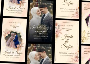 VideoHive Wedding Invitation Instagram Story and Reel 46841293