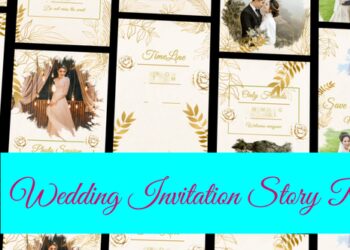 VideoHive Wedding Invitation Instagram and TikTok Reel 47173850