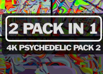 VideoHive 4K Psychedelic Pack 2 47553439