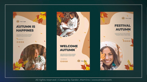 VideoHive Autumn Instagram Story 47579974