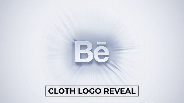 VideoHive Cloth Logo Reveal 47537809