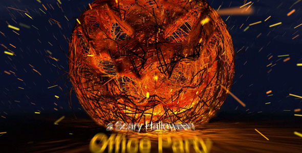 VideoHive Halloween Jack O Lantern Logo 20677609