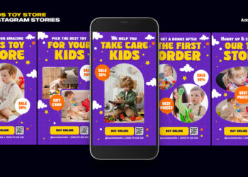 VideoHive Kids Toy Stores Instagram Stories MOGRT 47564223