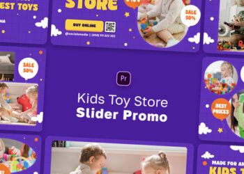 VideoHive Kids Toy Stores Slider Promo MOGRT 47564025