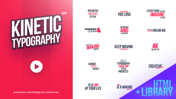VideoHive Kinetic Typography 20578796