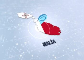 VideoHive Malta Map With Marker 47547854