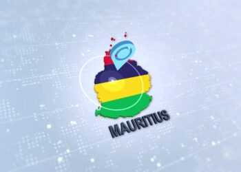 VideoHive Mauritius Map With Marker 47547851