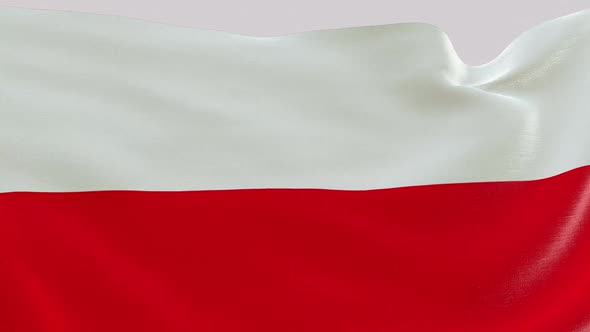 VideoHive Poland Fabric Flag 47577772