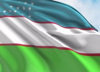 VideoHive Uzbekistan Flag Waving 47547857