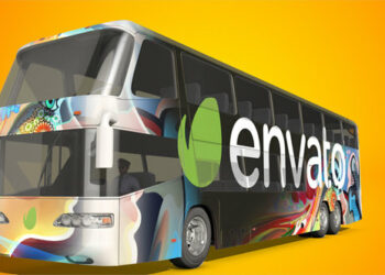 VideoHive Bus Mock Up 23116602