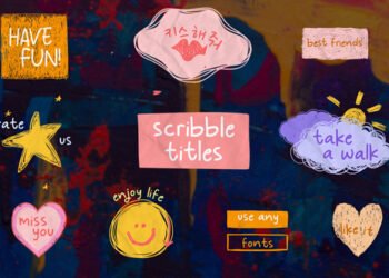 VideoHive Scribble Lyric Titles for After Effects 47888698