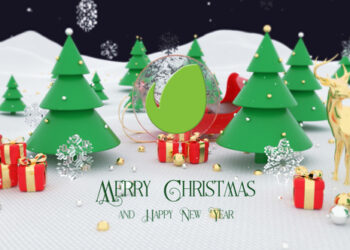 VideoHive 3D Christmas Logo for After Effects 48812926
