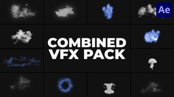 VideoHive Combined VFX Pack for After Effects 48671775