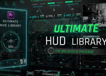 VideoHive Ultimate HUD Library For Premiere Pro 40435992